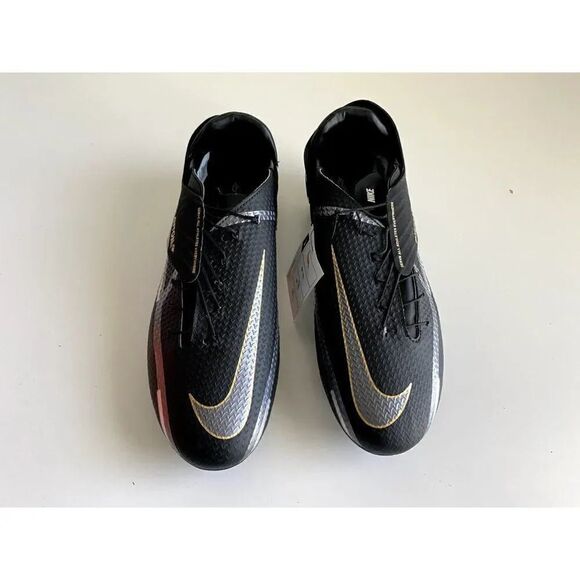 Nike Phantom GT2 Academy FlyEase FGMG Mens Sz 12 Black DH9638 007 BOX NO LID - Picture 2 of 12